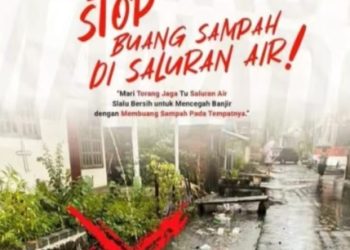 Walikota manado himbau masyarakat tidak buang sampah sembarangan