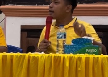Sekertaris Dewan Pimpinan Daerah (DPD) II Partai Golkar Kabupaten Talaud Memberi Apresiasi Terhadap DPP Serta DPD I Seriring Menanggapi Beredarnya Surat DPP Partai Golkar.
