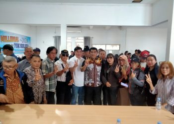 Yulius Selvanus  menggelar coffee morning bersama wartawan di kantor DPD Gerindra