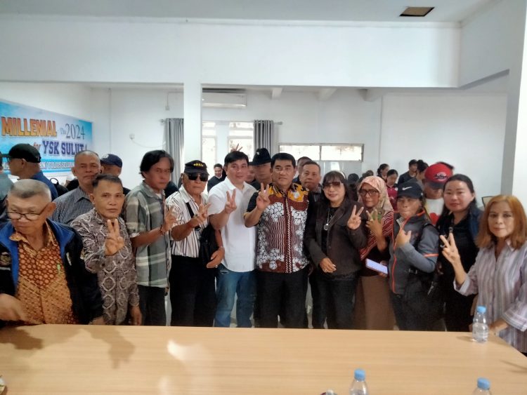 Yulius Selvanus  menggelar coffee morning bersama wartawan di kantor DPD Gerindra