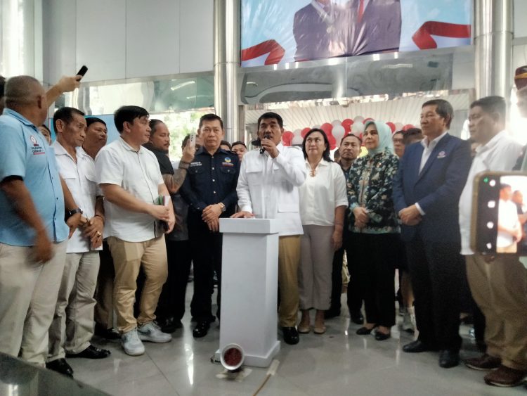 YSK Meresmikan rumah pemenangan
