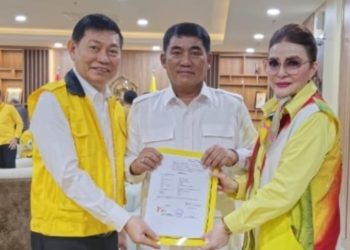 Yulius Selvanus, akhirnya di usung partai Golkar