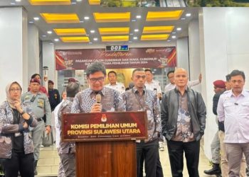 KPU Sulut Menutup tahapan Pendaftaran Serentak calon kepala daerah