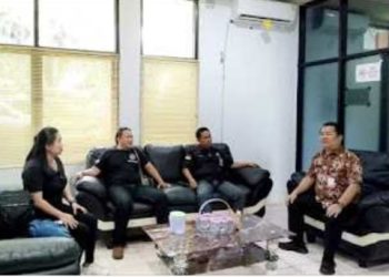 Aspirasi wartawan di sampaikan PJS Sulut ke Kesbangpol