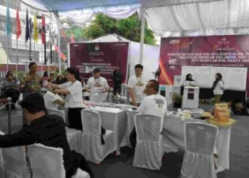 Menjelang Pilkada 2024 KPU Sulut mengadakan Simulasi Pemungutan suara