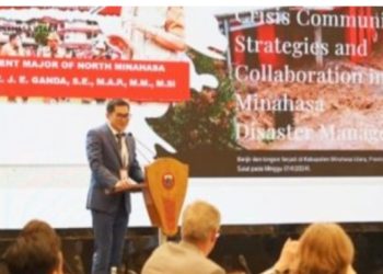 Satu satunya Bupati Minut Joune James Esau Ganda, terus memperkuat posisi Kabupaten Minahasa Utara di kancah internasional.