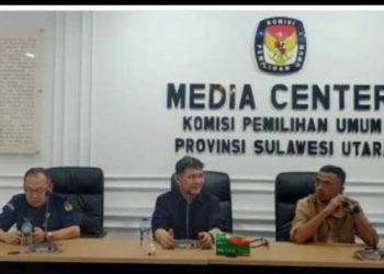 KPU Sulut meresmikan ruangan media Center dan ruang Podcats