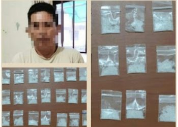 Ditresnarkoba Polda Sulut Tangkap Tersangka Pengedar Sabu 16,66 Gram di Paal Dua