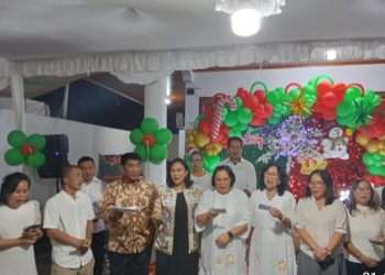 KediamanYSK Gubernur Sulut terpilih di jadikan tempat Ibadah Pra Natal