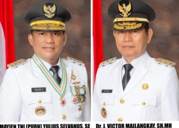 Gubernur dan Wakil Gubernur Sulawesi Utara Resmi Dilantik, Siap Wujudkan Pembangunan Inklusif