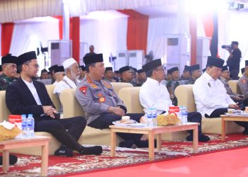 Kapolri Gelar Buka Puasa Bersama Kementerian dan TNI di Lapangan Bhayangkara Mabes Polri