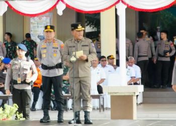 Gubernur Sulut pimpin apel di Mapolda sulut
