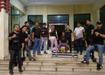 Pesta Ulang Tahun Tanpa Ijin Dihentikan Polisi, Minuman Keras dan Alat Musik Diamankan