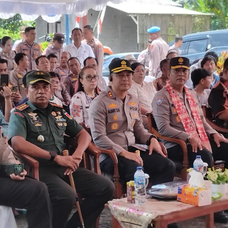 Tim Penilai Baharkam Polri Kunjungi Tiga Pilar Kelurahan Dua Sudara Kota Bitung