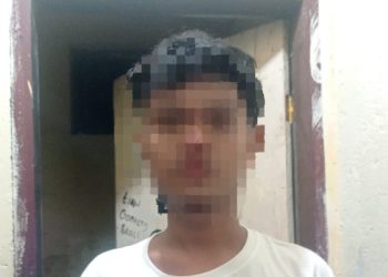 Kurang dari 2 jam Tim Opsnal Polsek Lembeh Selatan Amankan Pelaku Penganiayaan dengan Sajam