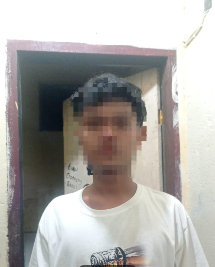Kurang dari 2 jam Tim Opsnal Polsek Lembeh Selatan Amankan Pelaku Penganiayaan dengan Sajam