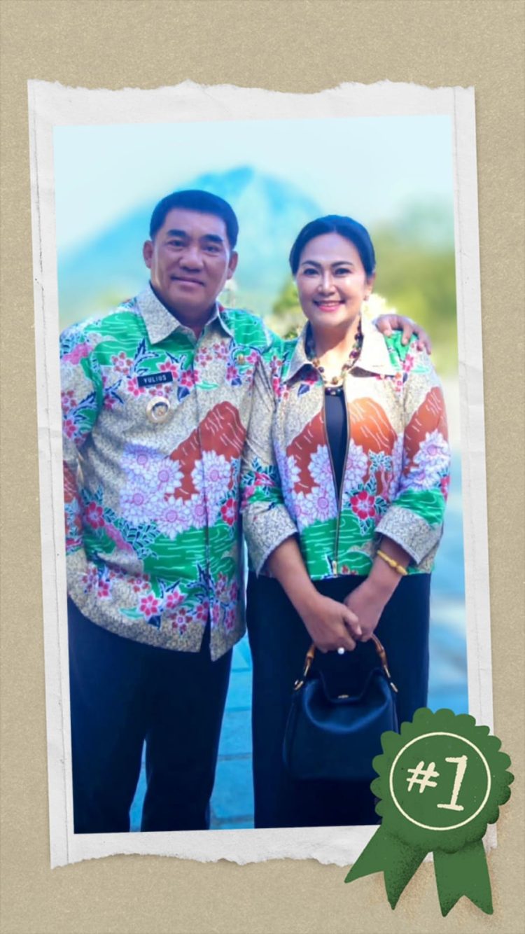 Batik TIFF Sulut Karya Elegan Ibu Anik Wandriani yang Memadukan Alam & Budaya Tomohon