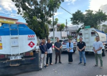 ‎Polres Bitung Serahkan Tersangka Penyalahgunaan BBM Subsidi ke Kejaksaan, Solar 17 Ribu Liter Disita ‎