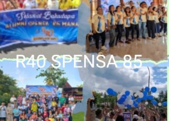 Reuni ke-40 Spensa 85 Manado Bakudapa, Semangat dan Keceriaan Tetap Membara
