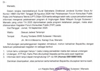 Pewarta Sulut Kecewa, BWS Dinilai Pilih Kasih dalam Undang Wartawan