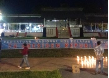 DPD GPN 08 Sulut Gelar Doa Bersama dan Bentang Baliho 74 Meter Rayakan Ulang Tahun Presiden Prabowo Subianto