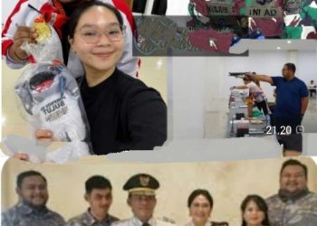Putra gubernur Sulut,Aprilian Lumbaa Sumbang Emas untuk Manado di Porprov Sulut 2025