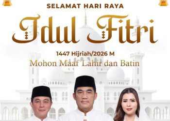 Gerindra Sulut Ucapkan Selamat Idul Fitri, Tegaskan Semangat “Torang Samua Basudara”
